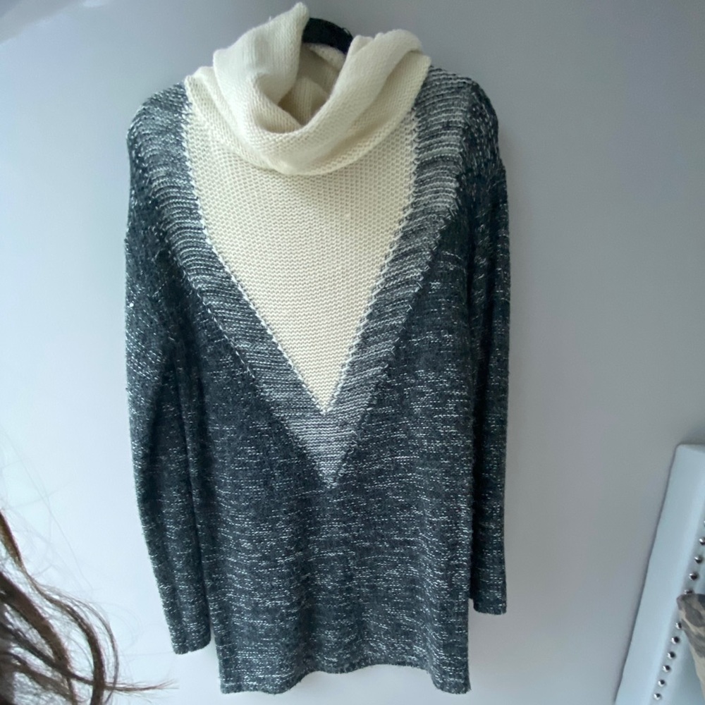 turtleneck sweater dress